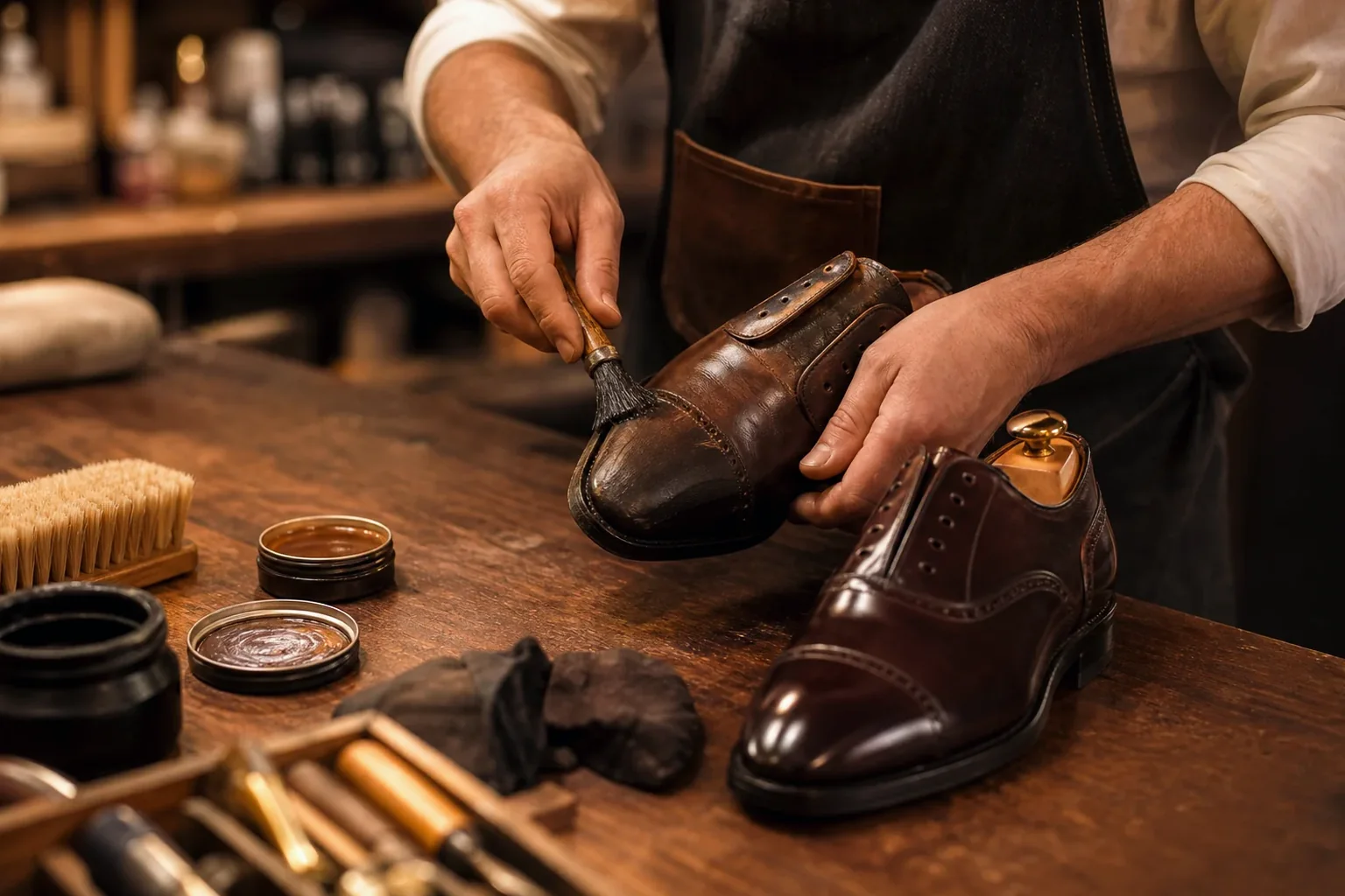 Reforma de sapatos sociais em Anápolis